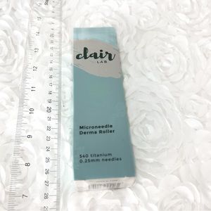 Clair lab premium derma roller 0.25mm‎ micro 540 titanium needles